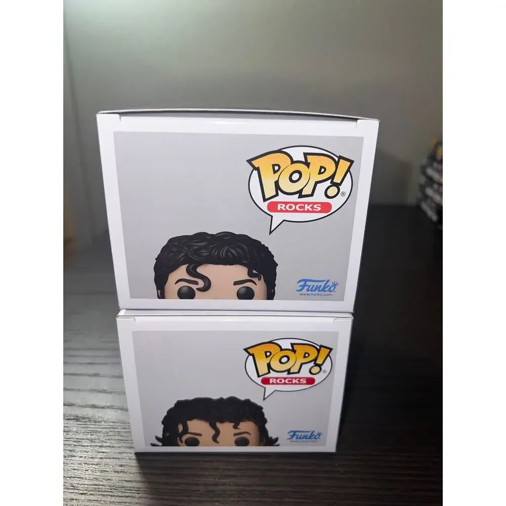 2 Michael Jackson Funko Pops Bad World Tour #507 Super Bowl #346 Music Rocks MJ